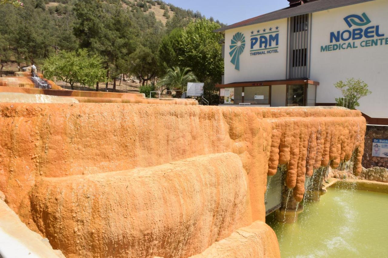 Pam Thermal Hotel Clinic & Spa Pamukkale Exterior photo The mud baths at the spa