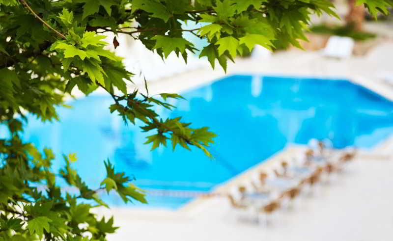 Pam Thermal Hotel Clinic & Spa Pamukkale Exterior photo The swimming pool at the hotel